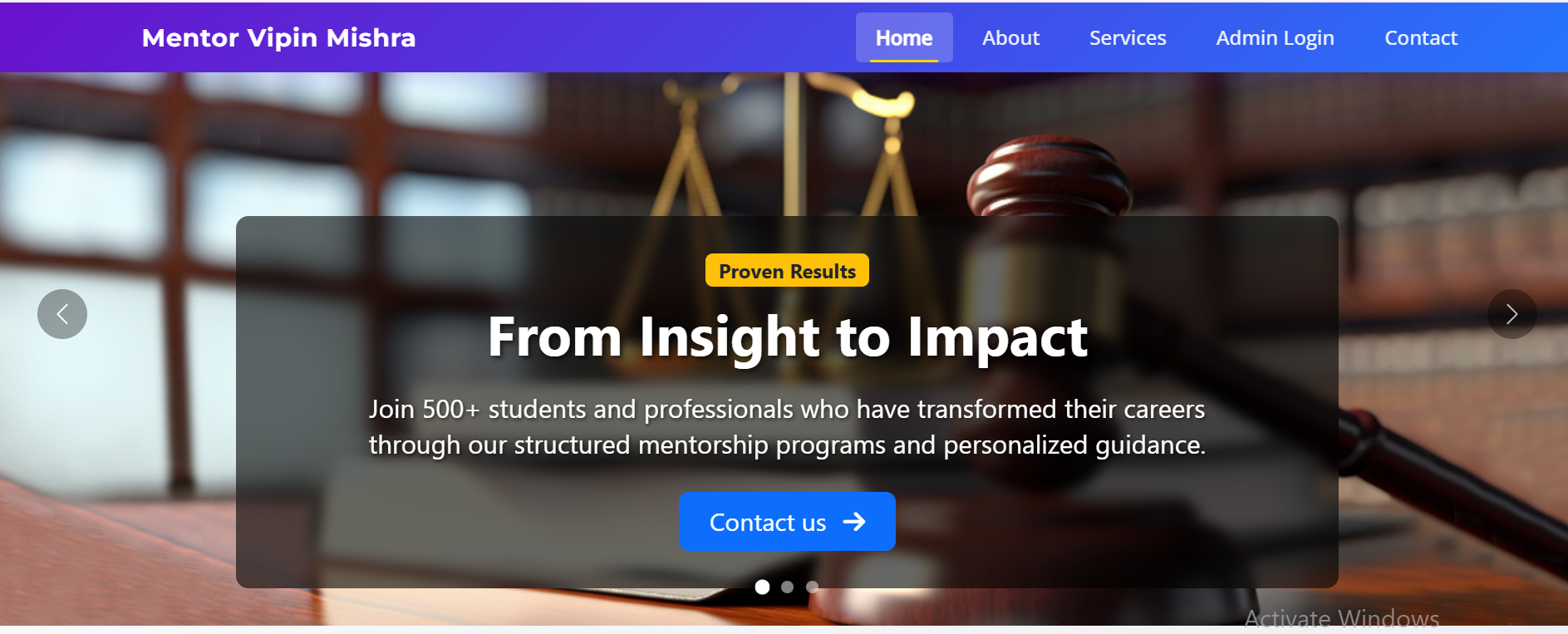 Client 4 – Thakur Ji Maharaj Technology